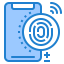 Fingerprint scan アイコン 64x64