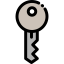 Door key icon 64x64