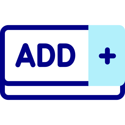 Add button icône