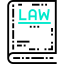 Law book ícone 64x64