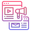 Online marketing icon 64x64