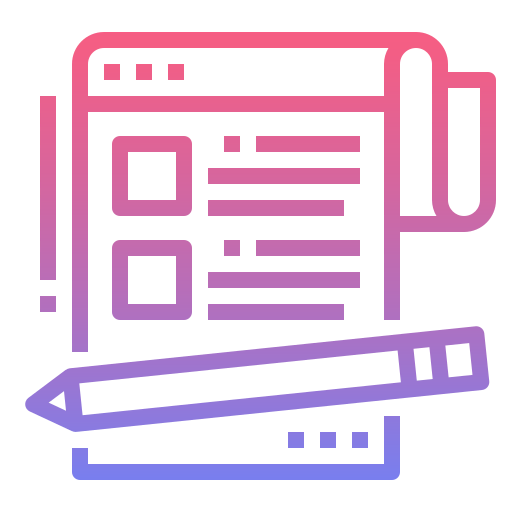 Blogging icon