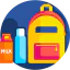 School bag icône 64x64