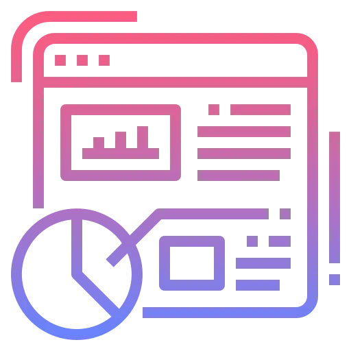 Web analytics icône