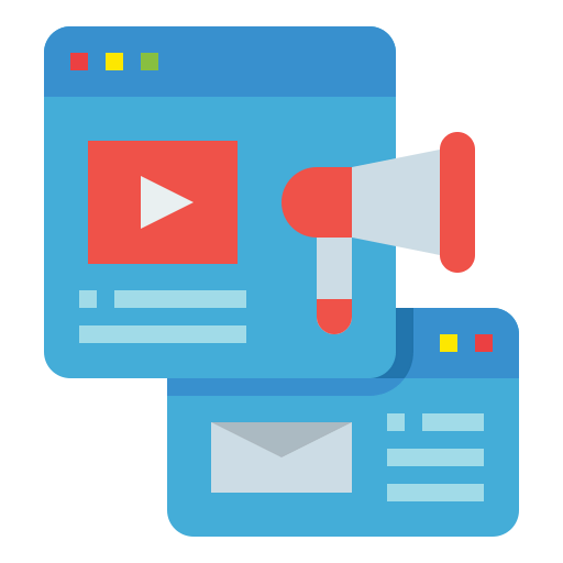 Online marketing biểu tượng