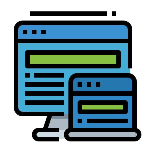 Responsive website Symbol