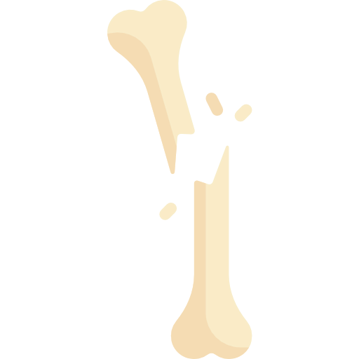 Broken bone icon