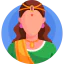 Indian woman Ikona 64x64
