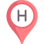 Location pin іконка 64x64