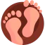 Footprint ícono 64x64