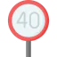 Speed limit icon 64x64