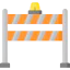 Traffic barrier icon 64x64
