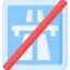 End motorway icon 64x64