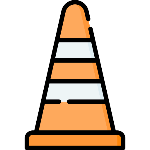 Traffic cone icône