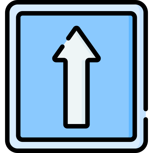 One way icon