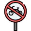 No bicycle icon 64x64