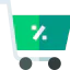 Shopping cart icon 64x64