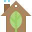 Eco house ícone 64x64