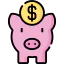 Piggy bank icon 64x64