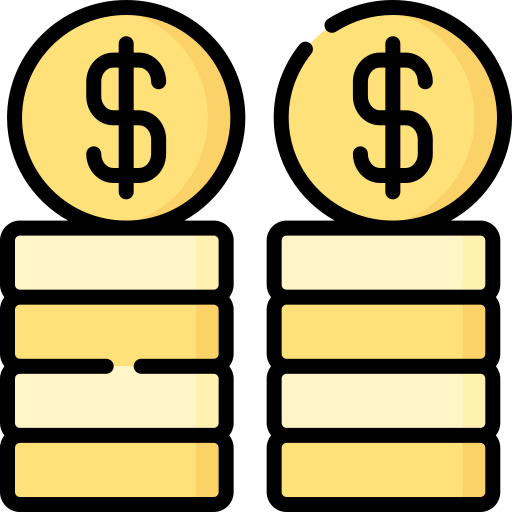 Coin stack icon