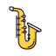 Saxophone icon 64x64