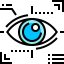 Eye recognition icon 64x64