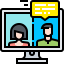 Video conference icon 64x64