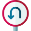 U turn アイコン 64x64
