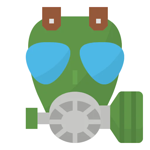 Gas mask icon