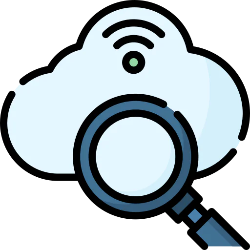 Cloud storage icon