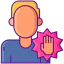 Physical contact icon 64x64