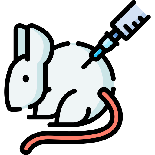 Animal testing icon