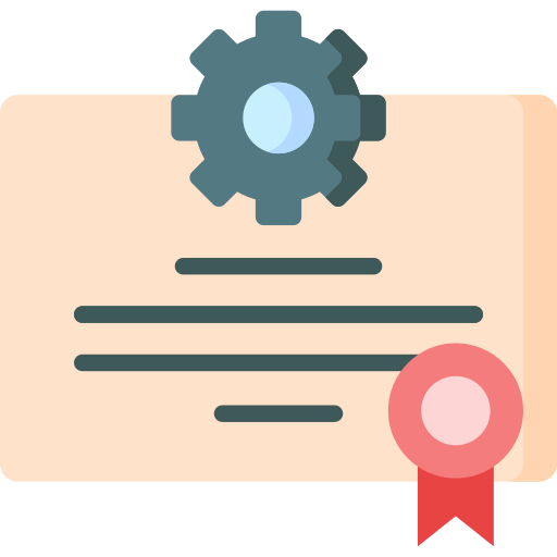 Certificate icône