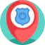 Полицейский участок иконка 64x64