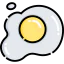 Fried egg icon 64x64