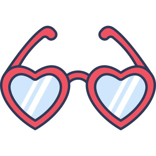 Heart glasses 图标