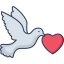 Любовная птица иконка 64x64