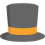 Top hat icône 64x64