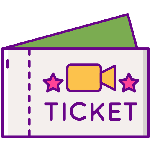 Movie ticket іконка