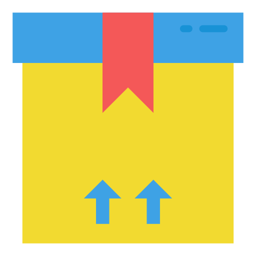 Delivery box icon