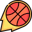 Basketball ball icon 64x64