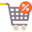 Торговля и шоппинг иконка 64x64