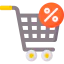 Commerce and shopping icon 64x64