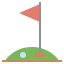Golf hole Ikona 64x64