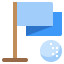 Golf flag Ikona 64x64