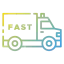 Fast delivery icon 64x64