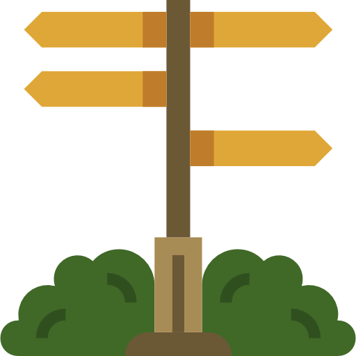 Sign Post Symbol