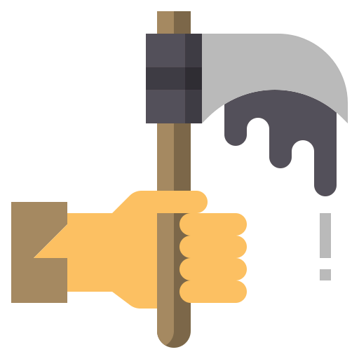 Коса иконка