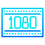 1080p Full HD Symbol 64x64