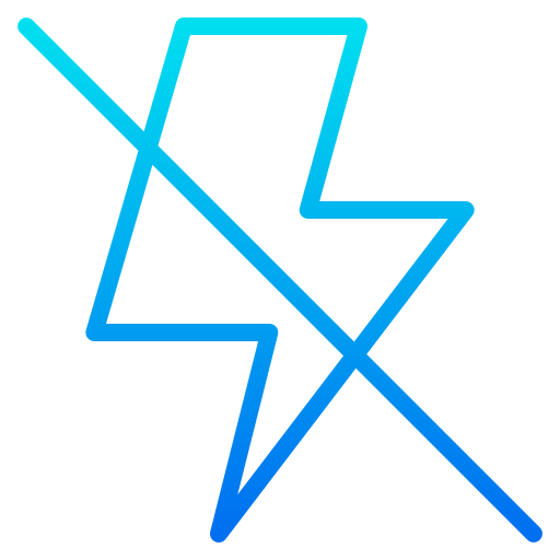 Flash off icon